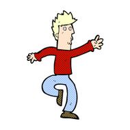 comic cartoon urgent man