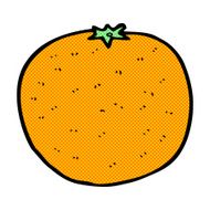 comic cartoon orange