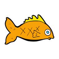 comic cartoon fish