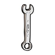 comic cartoon spanner N2