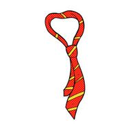 comic cartoon tie