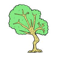 comic cartoon tree