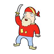 comic cartoon pirate
