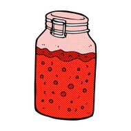 comic cartoon home made preserve