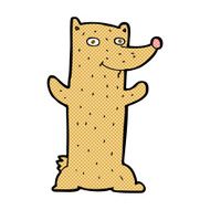 funny comic cartoon bear N2