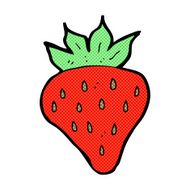 comic cartoon strawberry N4