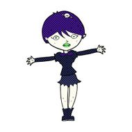 comic cartoon vampire girl N5