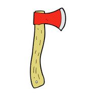 comic cartoon axe