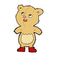 comic cartoon teddy bear N6