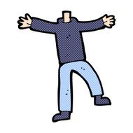 comic cartoon male gesturing body (mix and match cartoons