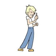 comic cartoon angry man arguing