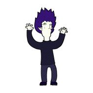 comic cartoon vampire