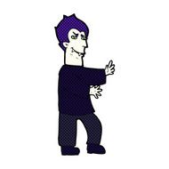 comic cartoon vampire N2