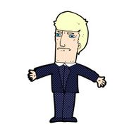 comic cartoon annoyed boss
