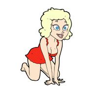comic cartoon funny sexy woman