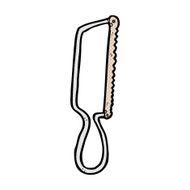 comic cartoon hacksaw