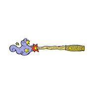 comic cartoon magic wand N2