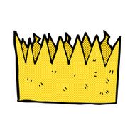 comic cartoon paper crown N2