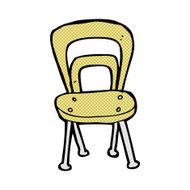 comic cartoon chair