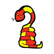 comic cartoon snake N2