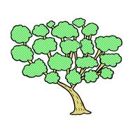 comic cartoon tree N2