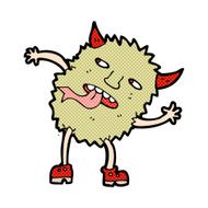 funny comic cartoon monster N3
