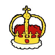 comic cartoon crown N4