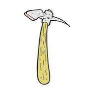 comic cartoon pick axe