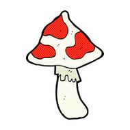 comic cartoon toadstool N3