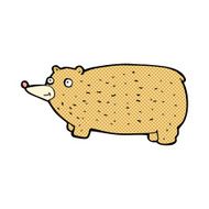 funny comic cartoon bear N6