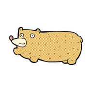 funny comic cartoon bear N7