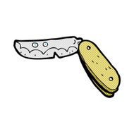 comic cartoon folding knife N4