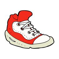comic cartoon sneaker
