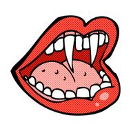 comic cartoon vampire mouth N2