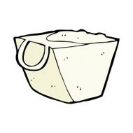 comic cartoon noodle box N2