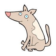 comic cartoon dog