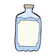 comic cartoon water bottle N2