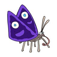 comic cartoon funny butterfly