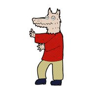 comic cartoon werewolf