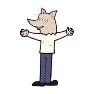 comic cartoon werewolf N2