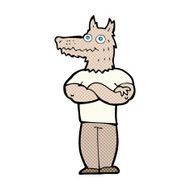comic cartoon werewolf N3