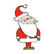 comic cartoon santa claus N4