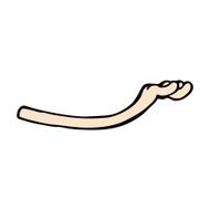 comic cartoon arm
