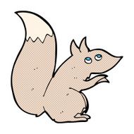 comic cartoon squirrel N3