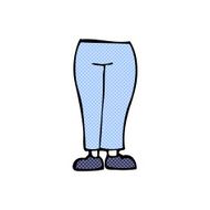 comic cartoon legs N4