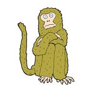 comic cartoon monkey