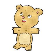 comic cartoon teddy bear N10