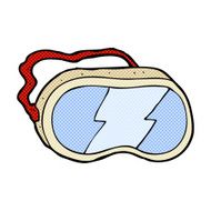 comic cartoon goggles