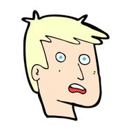 comic cartoon unhappy face N2