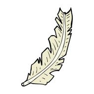 comic cartoon feather N2